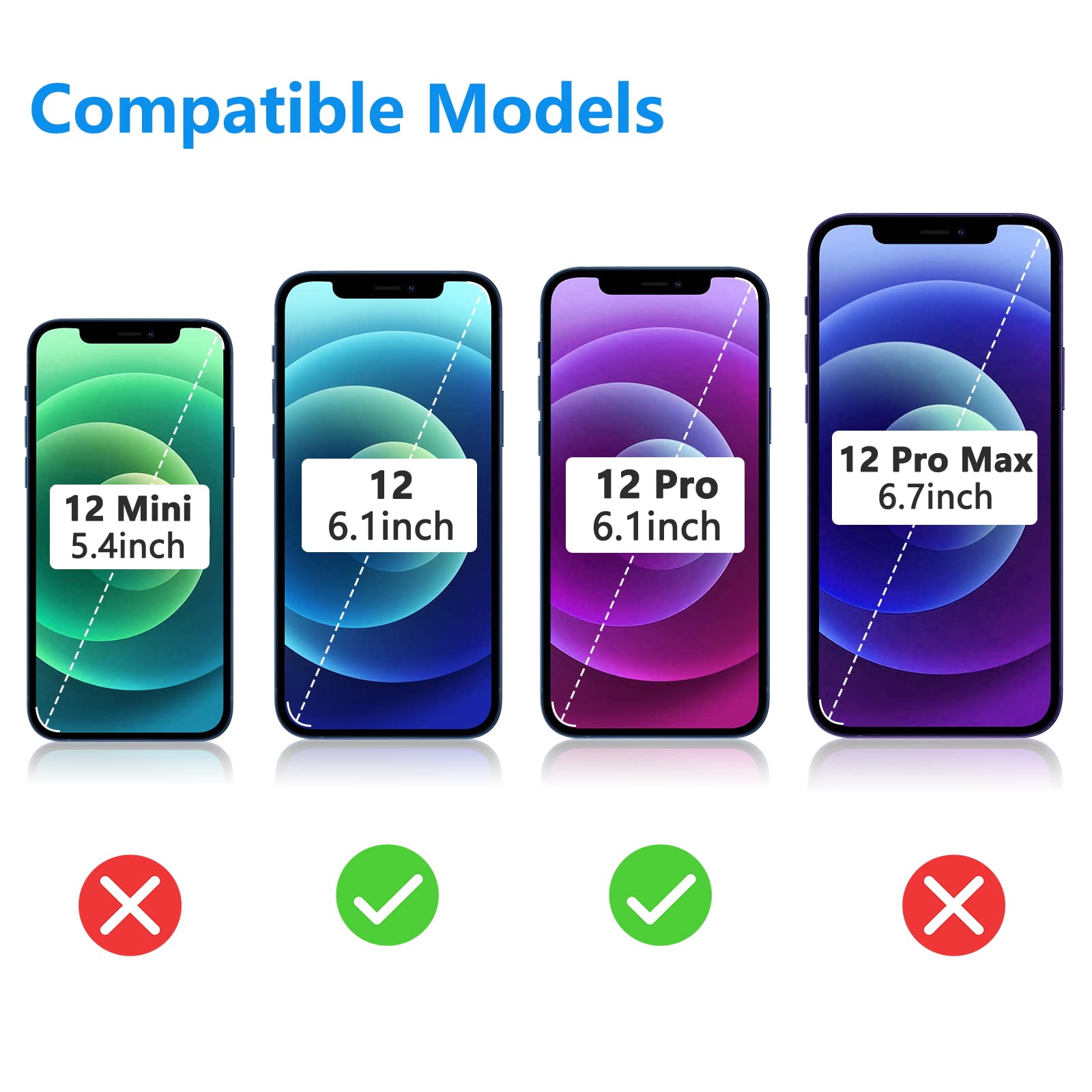 Amazon.com: for iPhone 12/12 Pro Screen Replacement 6.1